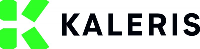Kaleris white logo