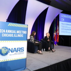 Kate Bourgeois, President & CEO, Mississippi Export Railroad and Tracy Robinson, President & CEO, Canadian National Railway